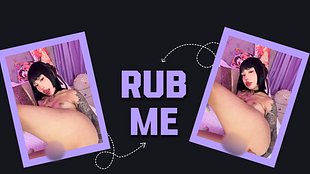 So unartige und schmutzige Gesichter, wenn ich meine feuchte musc** reibe