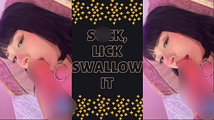 Nur ein bisschen Flirten, bevor ich dir deinen schw**z komplett in den Mund stecke