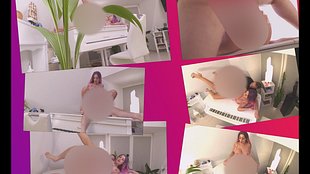 Geiles Girl auf dem Flügel - schön durchgefi**t ohne Gummi. Teil 4.