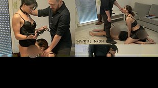 Wir sind seine devoten fi**stücke!! Dominante fi**-Spiele mit seiner Ehefrau !!!