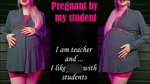 Lehrerin wird von ihren Schülern schwanger, sie mag s*x mit ihnen