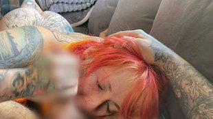 bl*wjob Nutte will dein sper*a schl**ken