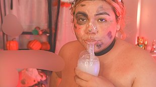 Speic**lgesicht + Würgereiz