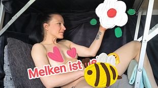 2 mal sper*a am Melktisch für die sper*acascade :-)