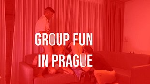 Gruppens*x mit polnischen Girls in Prag