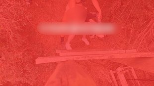 Waldfi** mit rumänischem mäd**en am Strand i