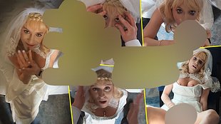 Ehe-Schlampe in der Hochzeitsnacht übelst benutzt! Nach jedem deep***oat gibt’s eine gescheuert!